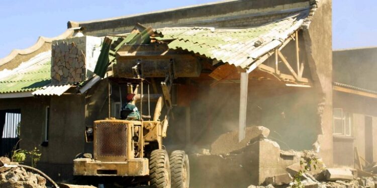 Three suspects in Police custody over demolition of houses in Hoima