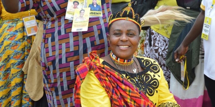 Adrine Kobusingye Elected NRM Women’s League Chairperson.