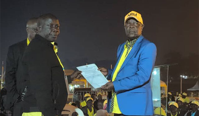 Ofwono Opondo Wins NRM Flag for Older Persons MP Seat in Eastern Uganda.