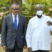 President Museveni Meets WHO Director-General at State Lodge, Nakasero.