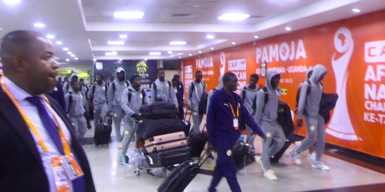 Senegal Arrives in Uganda for CHAN Quarterfinal Showdown’