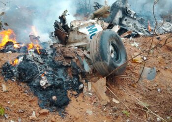 Plane Burst Into Flames After Takeoff