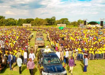 Museveni Pledges Massive Development for Alebtong and Lango Sub-Region During Campaign Rally