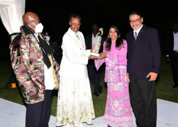 FIRST LADY JANET MUSEVENI RECEIVES INTERNATIONAL WOMEN ICON AWARD