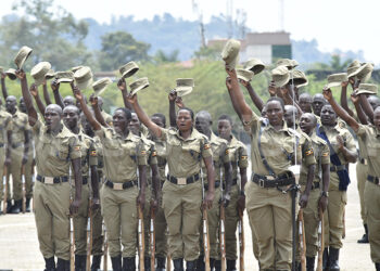 Discipline, Professionalism Emphasized as Nearly 6,000 Electoral Police Constables Pass Out in Bunyoro Ahead of 2026 Polls