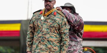Gen Muhoozi Awarded With Second Highest Honour in Uganda’s Military