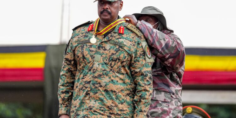 Gen Muhoozi Awarded With Second Highest Honour in Uganda’s Military