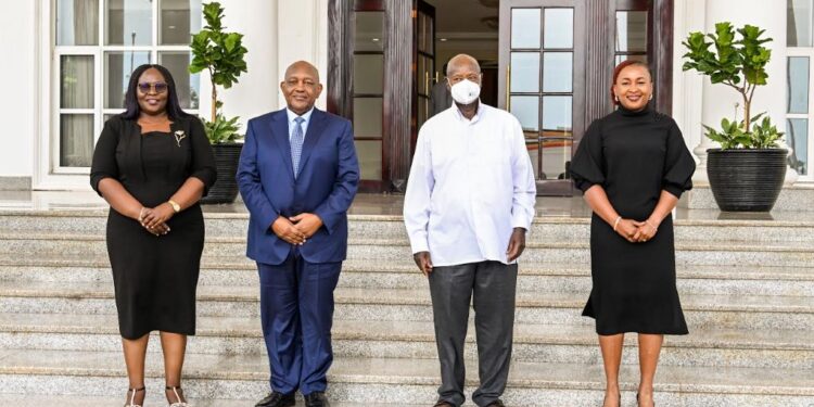 PRESIDENT MUSEVENI MEETS MTN UGANDA LEADERSHIP, DISCUSS ROLE OF TELECOMMUNICATIONS AND FINTECH IN NATIONAL DEVELOPMENT