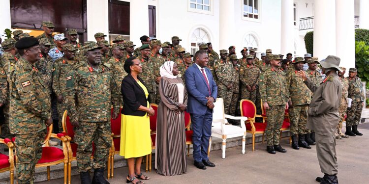 PRESIDENT MUSEVENI MEETS UPDF HIGH COMMAND, REVIEWS NATIONAL SECURITY AND STRATEGIC PRIORITIES