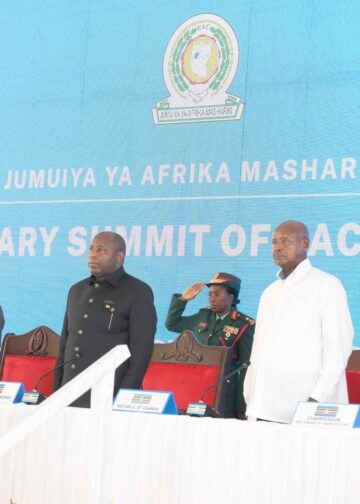 PRESIDENT MUSEVENI ASSUMES CHAIRMANSHIP OF THE EAST AFRICAN COMMUNITY SUMMIT