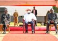 Museveni Praises Chief Justice Owiny-Dollo’s Distinguished Service at Grand Homecoming in Gulu